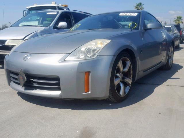 JN1AZ34E66M380600 - 2006 NISSAN 350Z COUPE GRAY photo 2