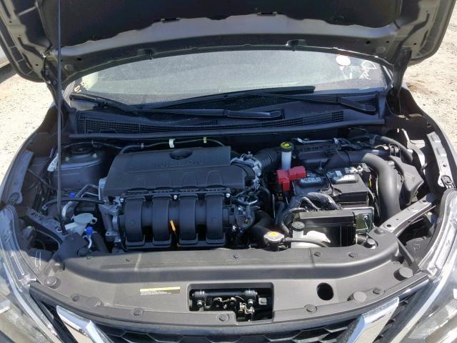 3N1AB7APXHY400932 - 2017 NISSAN SENTRA S GRAY photo 7