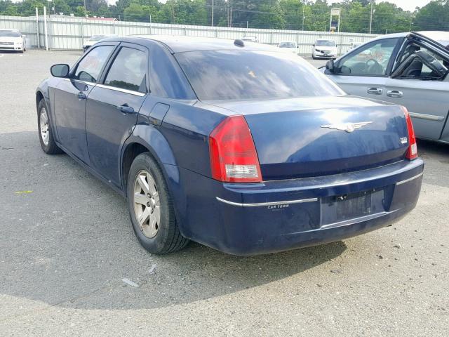 2C3KA53G56H157608 - 2006 CHRYSLER 300 TOURIN BLUE photo 3