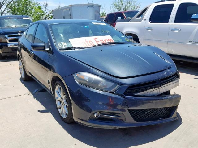 1C3CDFBA8DD344804 - 2013 DODGE DART SXT GRAY photo 1