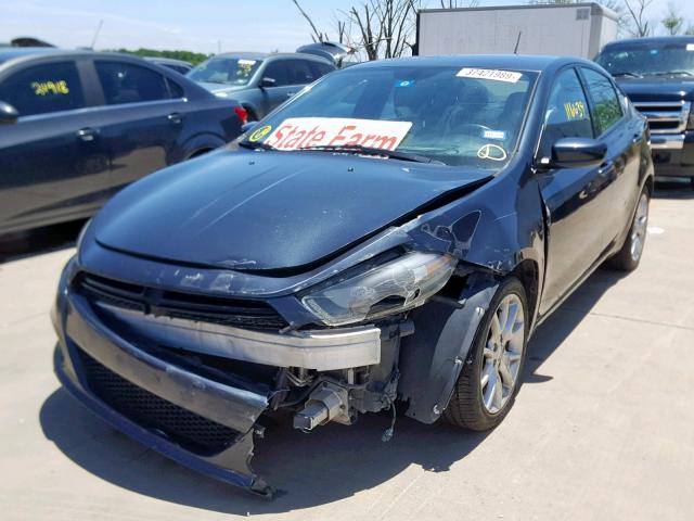 1C3CDFBA8DD344804 - 2013 DODGE DART SXT GRAY photo 2