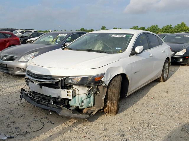 1G1ZJ5SU3GF345024 - 2016 CHEVROLET MALIBU HYB WHITE photo 2