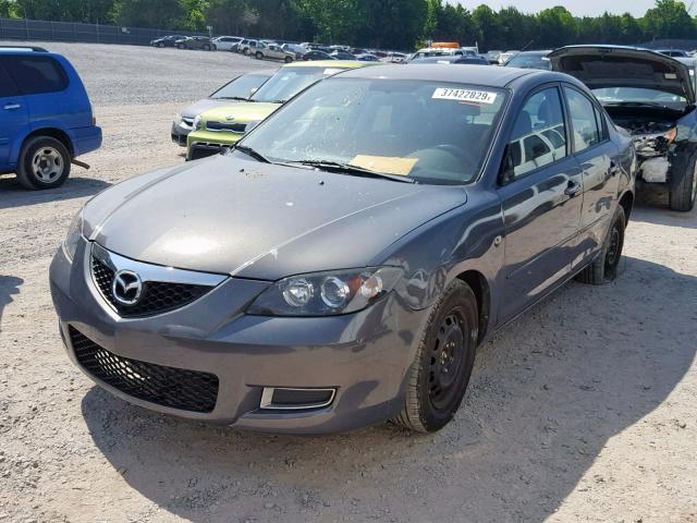 JM1BK32F291238865 - 2009 MAZDA 3 I GRAY photo 2