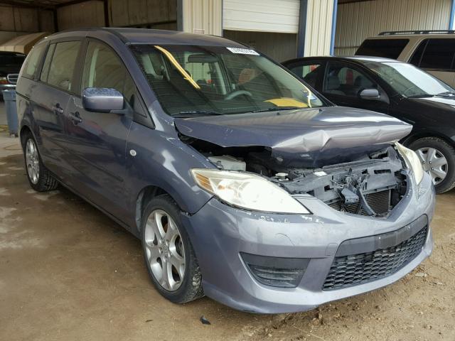 JM1CR29L190337804 - 2009 MAZDA 5 GRAY photo 1