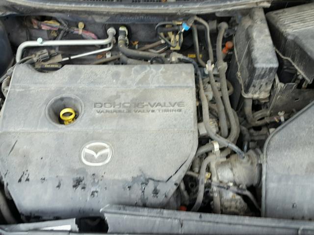 JM1CR29L190337804 - 2009 MAZDA 5 GRAY photo 7