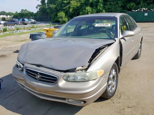 2G4WB52K1Y1256532 - 2000 BUICK REGAL LS TAN photo 2