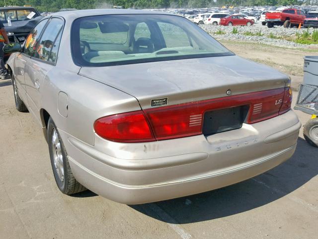 2G4WB52K1Y1256532 - 2000 BUICK REGAL LS TAN photo 3