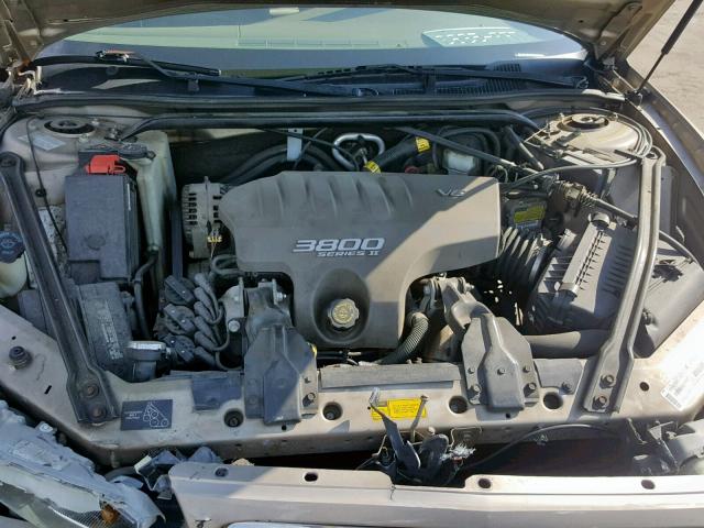 2G4WB52K1Y1256532 - 2000 BUICK REGAL LS TAN photo 7