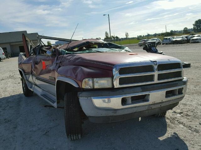 3B7KF23CXSM150500 - 1995 DODGE RAM 2500 MAROON photo 1