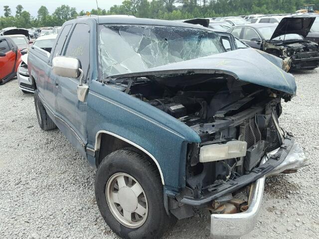 2GTEC19K5S1517535 - 1995 GMC SIERRA C15 GREEN photo 1