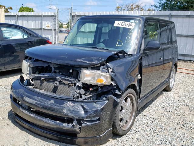 JTLKT324554024090 - 2005 TOYOTA SCION XB 黑色 照片 2