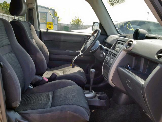 JTLKT324554024090 - 2005 TOYOTA SCION XB 黑色 照片 5