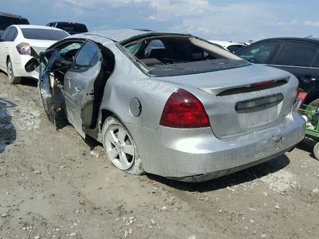 2G2WP552261116105 - 2006 PONTIAC GRAND PRIX ვერცხლისფერი ფოტო 3
