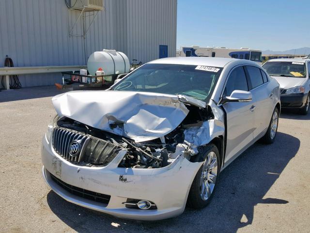 1G4GC5E37DF123735 - 2013 BUICK LACROSSE SILVER photo 2