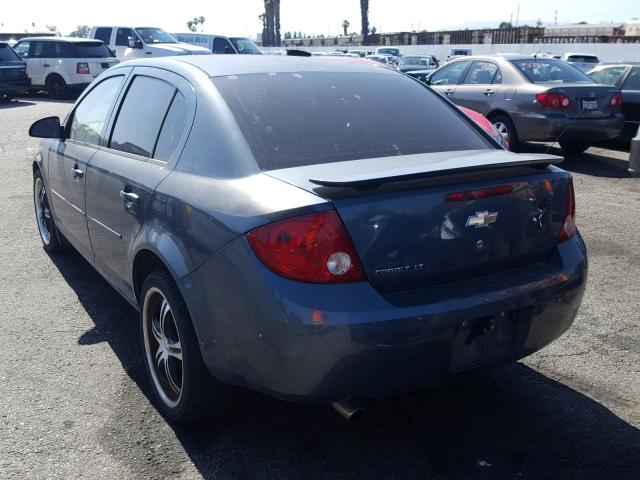 1G1AL55F667811235 - 2006 CHEVROLET COBALT LT BLUE photo 3