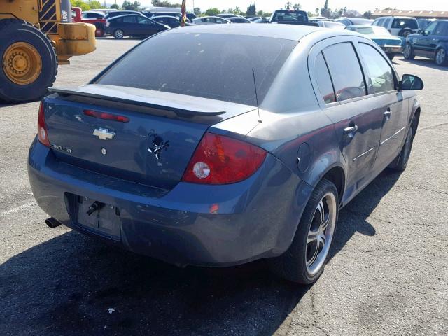 1G1AL55F667811235 - 2006 CHEVROLET COBALT LT BLUE photo 4