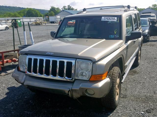 1J8HG58N46C305710 - 2006 JEEP COMMANDER 金色 照片 2