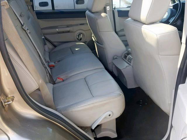 1J8HG58N46C305710 - 2006 JEEP COMMANDER 金色 照片 6
