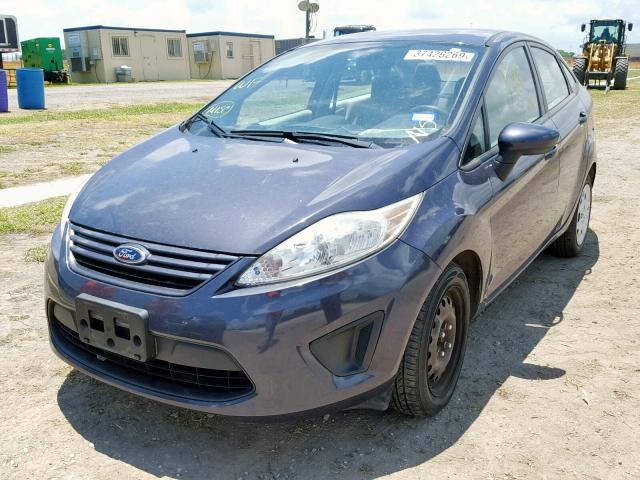 3FADP4AJ1DM155970 - 2013 FORD FIESTA S BLUE photo 2