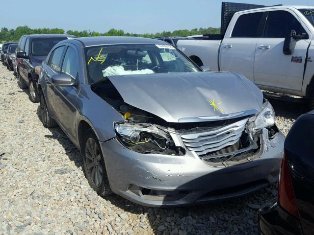 1C3CCBBB3DN513870 - 2013 CHRYSLER 200 TOURIN SILVER photo 1