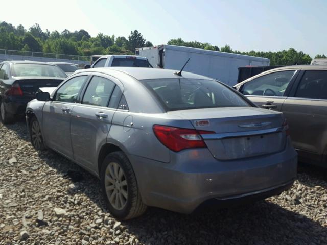 1C3CCBBB3DN513870 - 2013 CHRYSLER 200 TOURIN SILVER photo 3