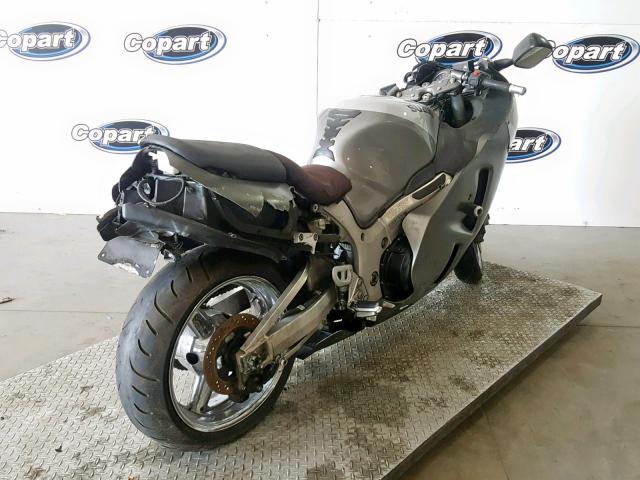 JS1GW71A112105420 - 2001 SUZUKI GSX1300 R GRAY photo 4