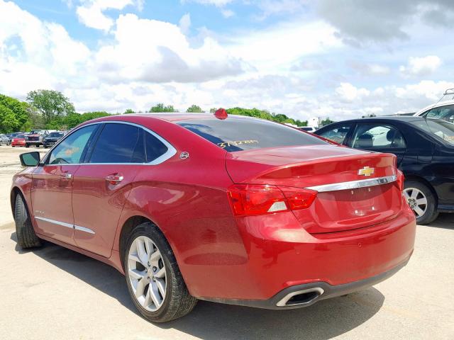 1G1145SL7EU124210 - 2014 CHEVROLET IMPALA LTZ RED photo 3