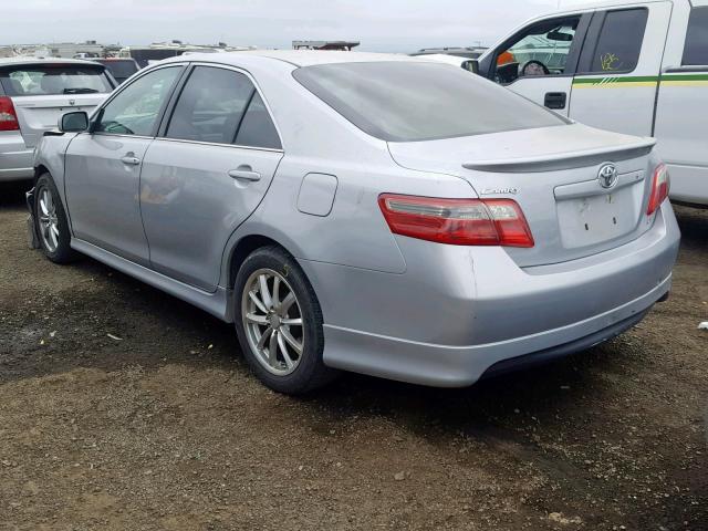 4T1BE46K47U606619 - 2007 TOYOTA CAMRY NEW SILVER photo 3