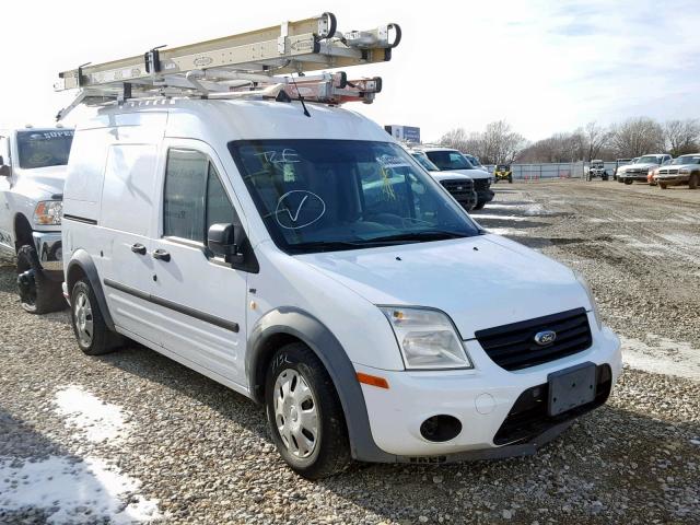 NM0LS7BN3DT135046 - 2013 FORD TRANSIT CO WHITE photo 1