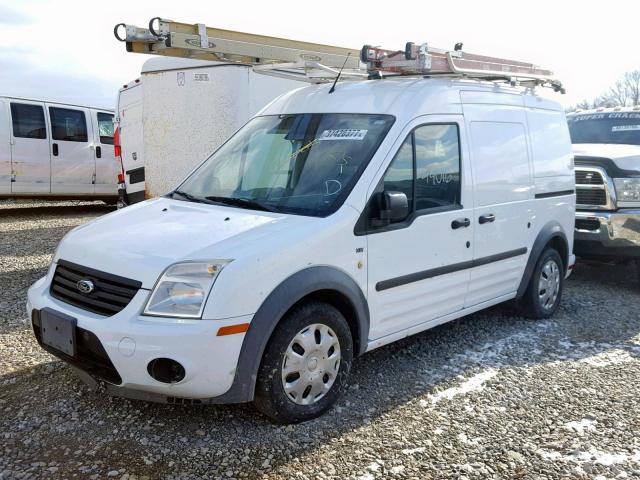 NM0LS7BN3DT135046 - 2013 FORD TRANSIT CO WHITE photo 2