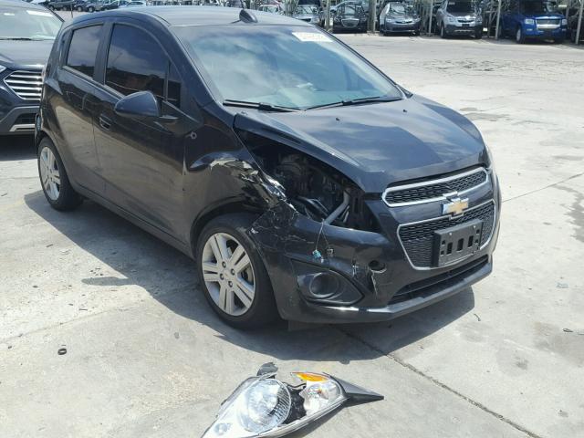 KL8CB6S91FC738265 - 2015 CHEVROLET SPARK LS BLACK photo 1