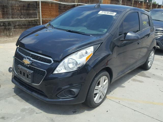 KL8CB6S91FC738265 - 2015 CHEVROLET SPARK LS BLACK photo 2