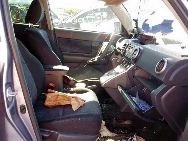 JTLZE4FE0B1120918 - 2011 TOYOTA SCION XB ნაცრისფერი ფოტო 5