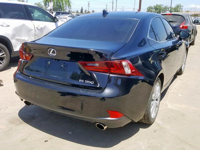 JTHBF1D20F5053753 - 2015 LEXUS IS 250 BLACK photo 4