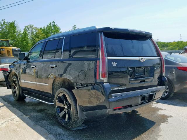 1GYS4BKJXJR277924 - 2018 CADILLAC ESCALADE L BLACK photo 3