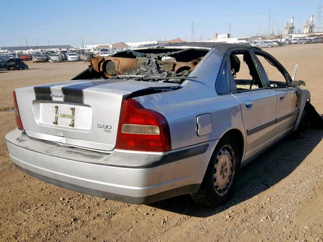 YV1TS97D7X1030647 - 1999 VOLVO S80 GRAY photo 4