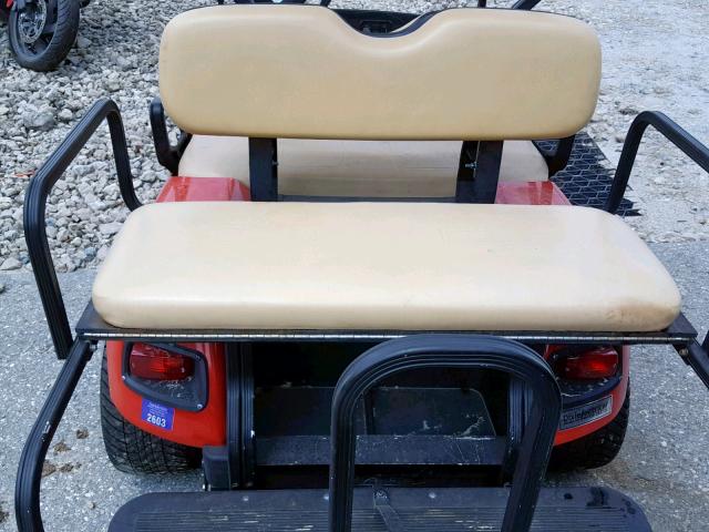 2287669 - 2005 EZGO GOLF CART ORANGE photo 10