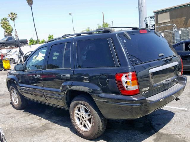 1J4GW48S74C235536 - 2004 JEEP GRAND CHER BLACK photo 3