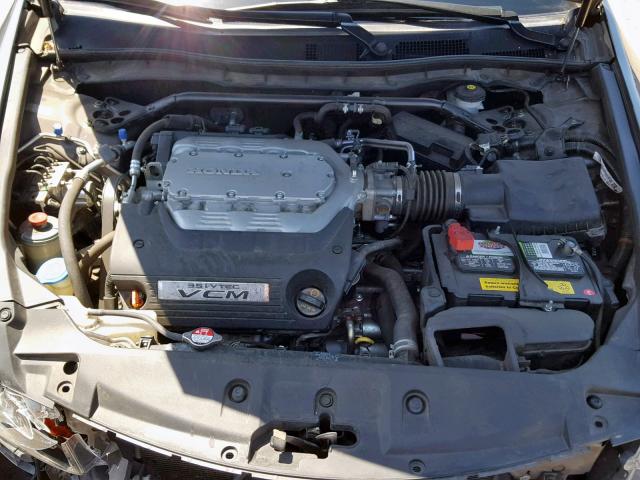 1HGCP3F83CA018046 - 2012 HONDA ACCORD EXL GRAY photo 7