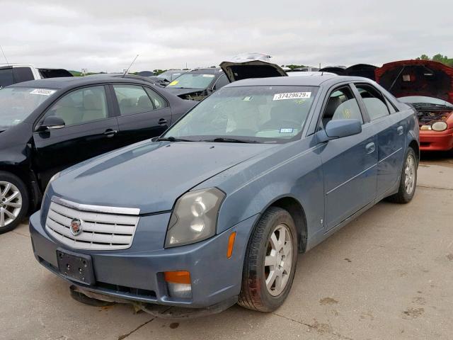 1G6DP577660157394 - 2006 CADILLAC CTS HI FEA BLUE photo 2