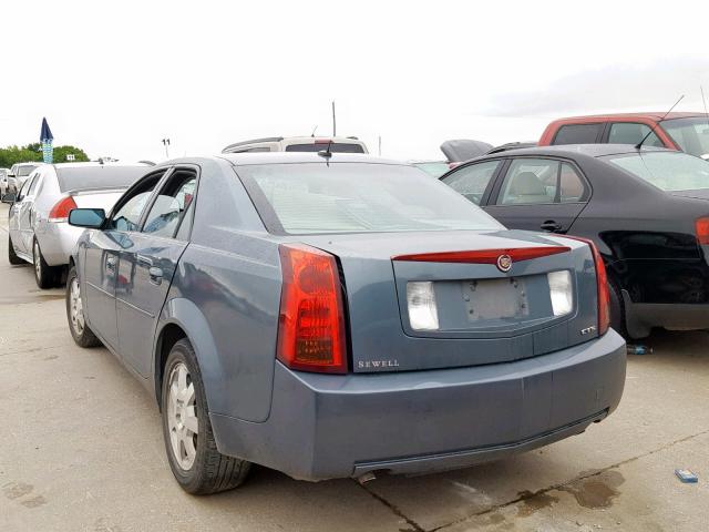 1G6DP577660157394 - 2006 CADILLAC CTS HI FEA BLUE photo 3