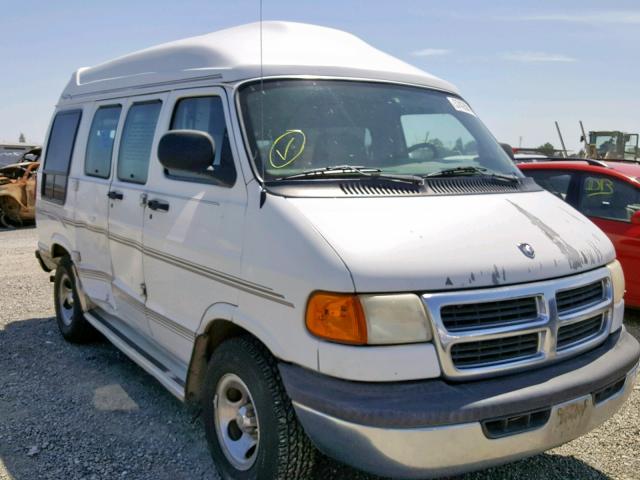 2B6HB11Y5XK504578 - 1999 DODGE RAM VAN B1 WHITE photo 1