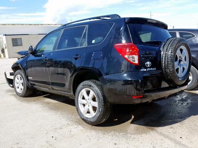 JTMBK31V676027273 - 2007 TOYOTA RAV4 LIMIT BLACK photo 3