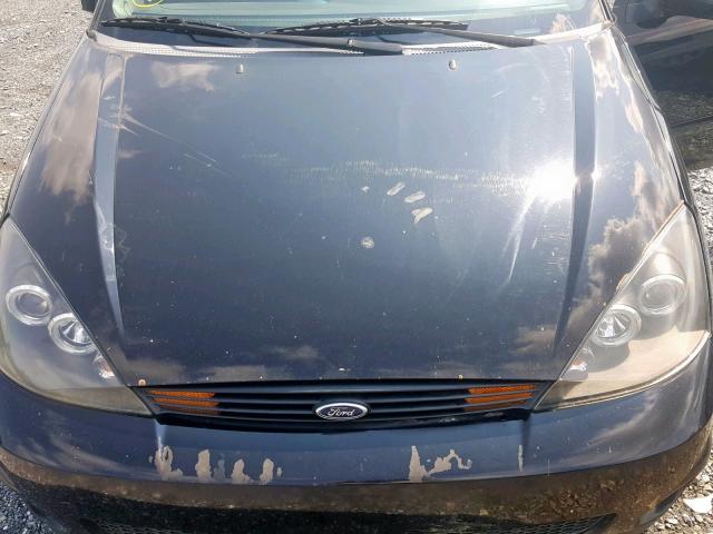 3FAHP37503R171889 - 2003 FORD FOCUS BLACK photo 7