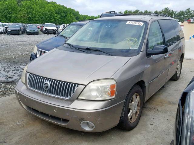 2MRDA20244BJ04732 - 2004 MERCURY MONTEREY GRAY photo 2