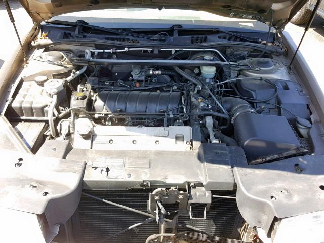 1G6ET12931B106255 - 2001 CADILLAC ELDORADO T TAN photo 7