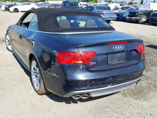 WAUVGAFH9FN000401 - 2015 AUDI S5 PRESTIG BLUE photo 3