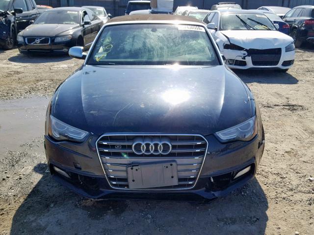 WAUVGAFH9FN000401 - 2015 AUDI S5 PRESTIG BLUE photo 9