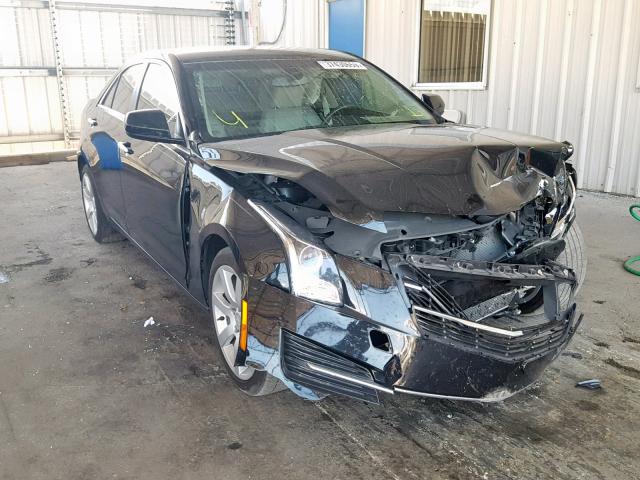 1G6AA5RA6F0130788 - 2015 CADILLAC ATS BLACK photo 1