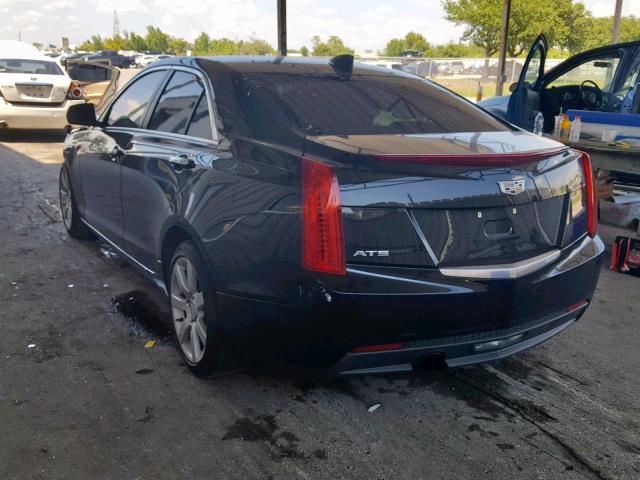 1G6AA5RA6F0130788 - 2015 CADILLAC ATS BLACK photo 3